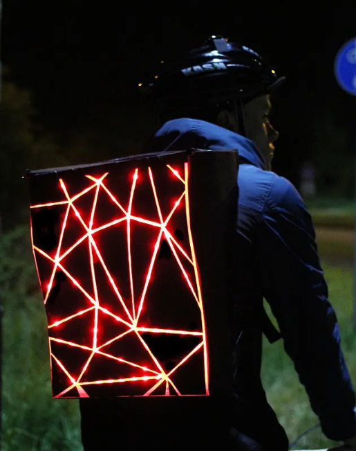 Light up backpack deals