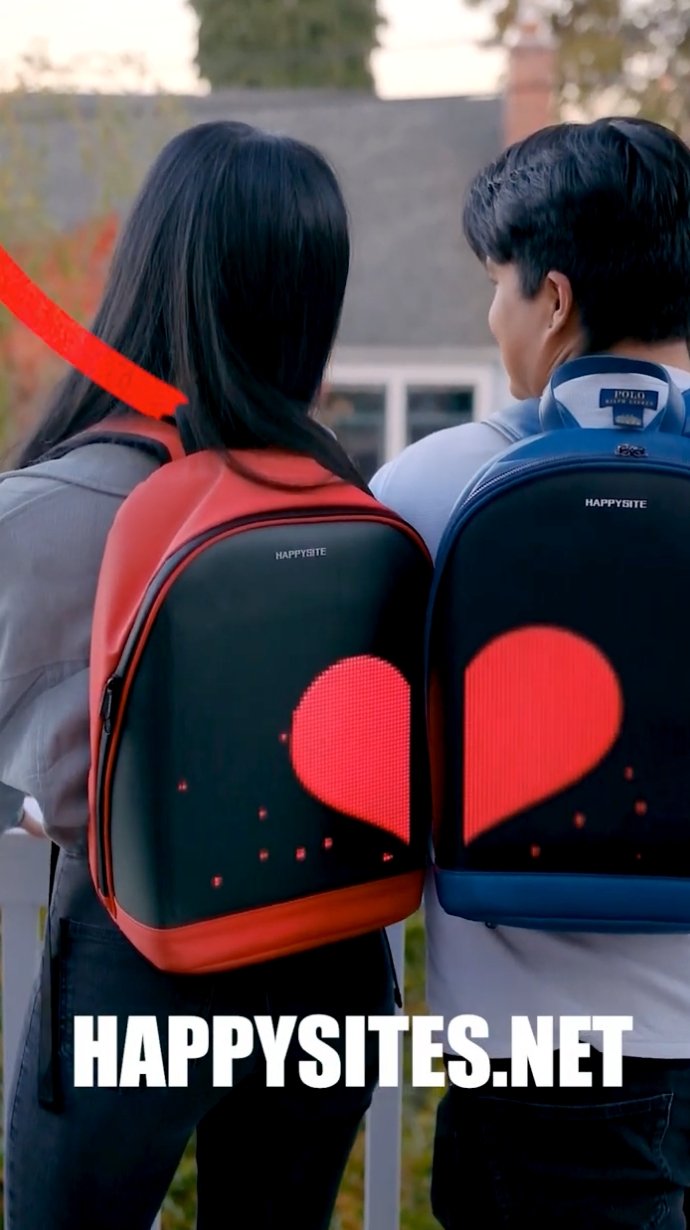 A True Love Story about LED Backpack - HAPPYSITE