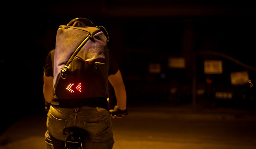 The Safest Cycling Backpack Ever - Happysite LED Backpack - HAPPYSITE